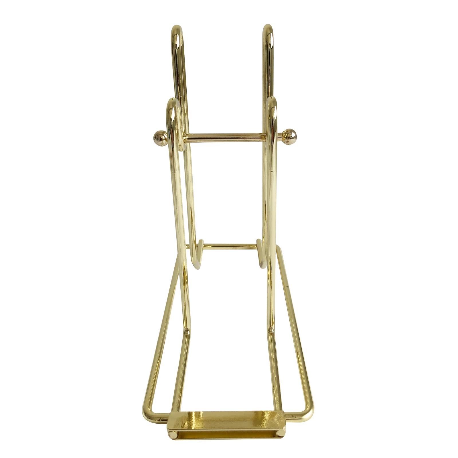 Deluxe Brass Plated Raffle Ticket Dispenser Single Double Roll Holder