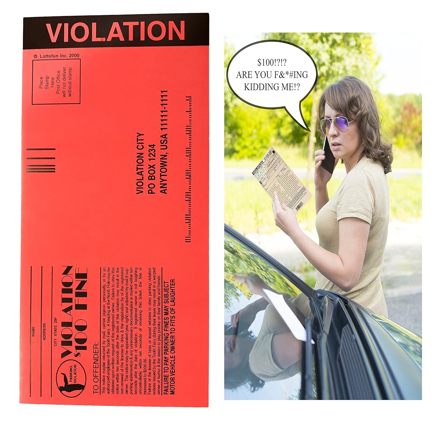 5 Fake GaG Joke Parking Tickets – Funny Violation Tickets Put on Cars!