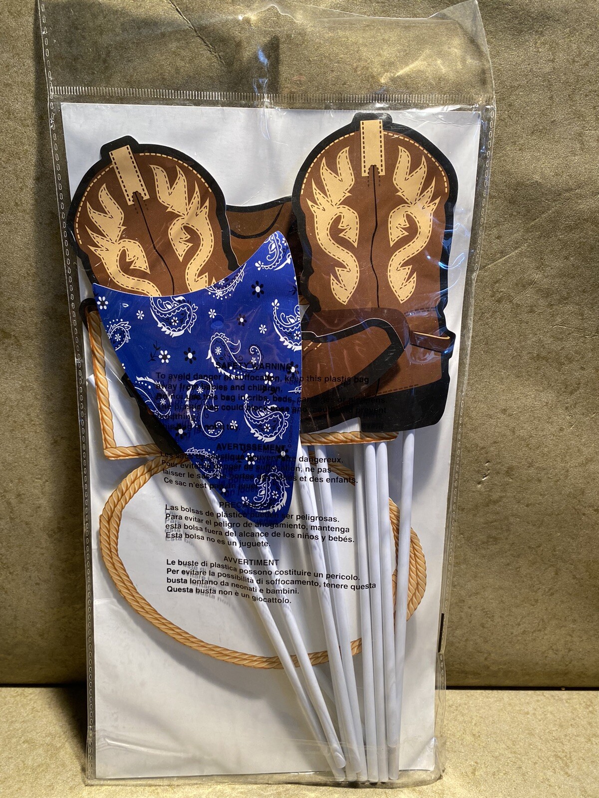 Creative Converting Assorted Photo Booth Prop Accessories