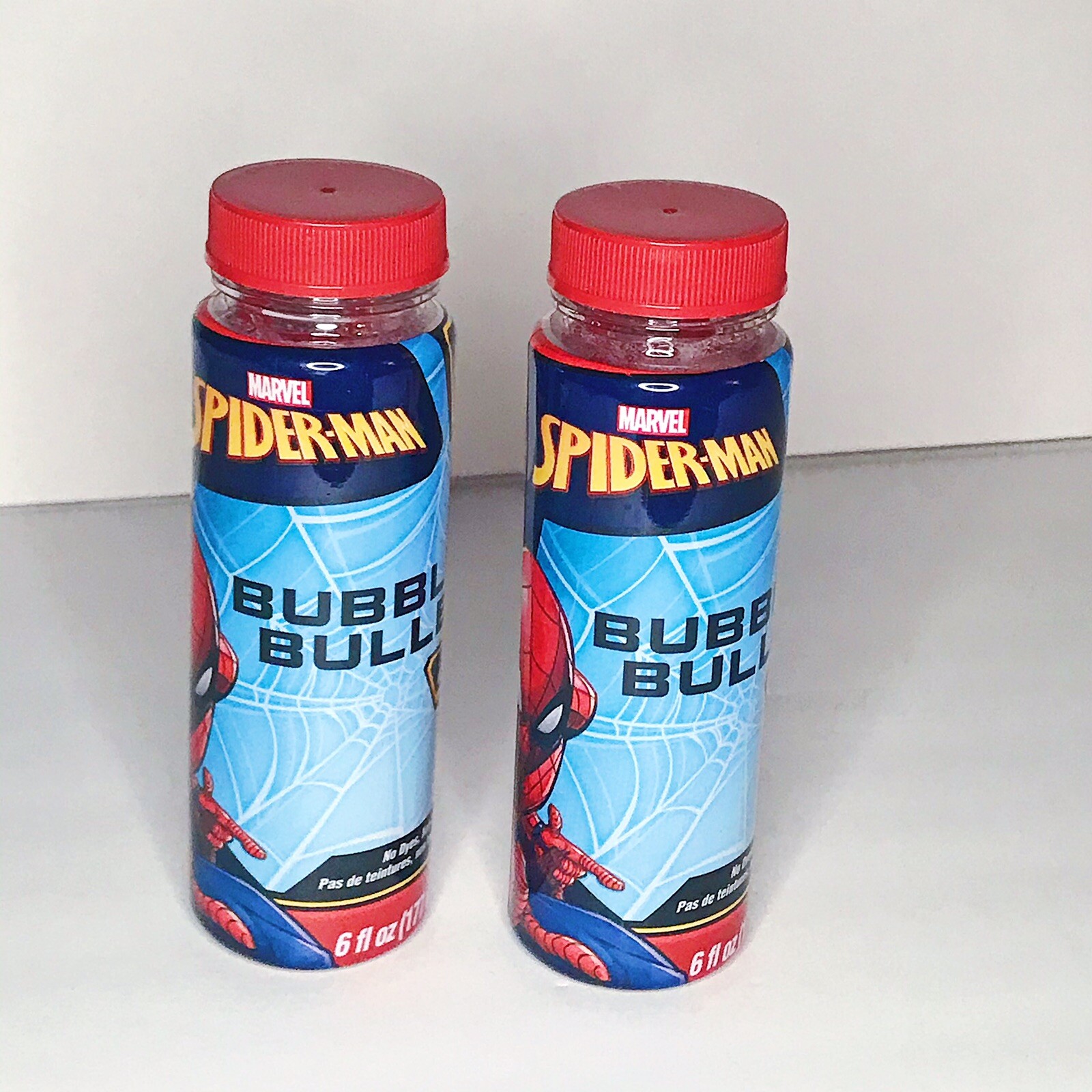Bubbles with Wand Spider-Man 6 Fl Oz, Lot of 2