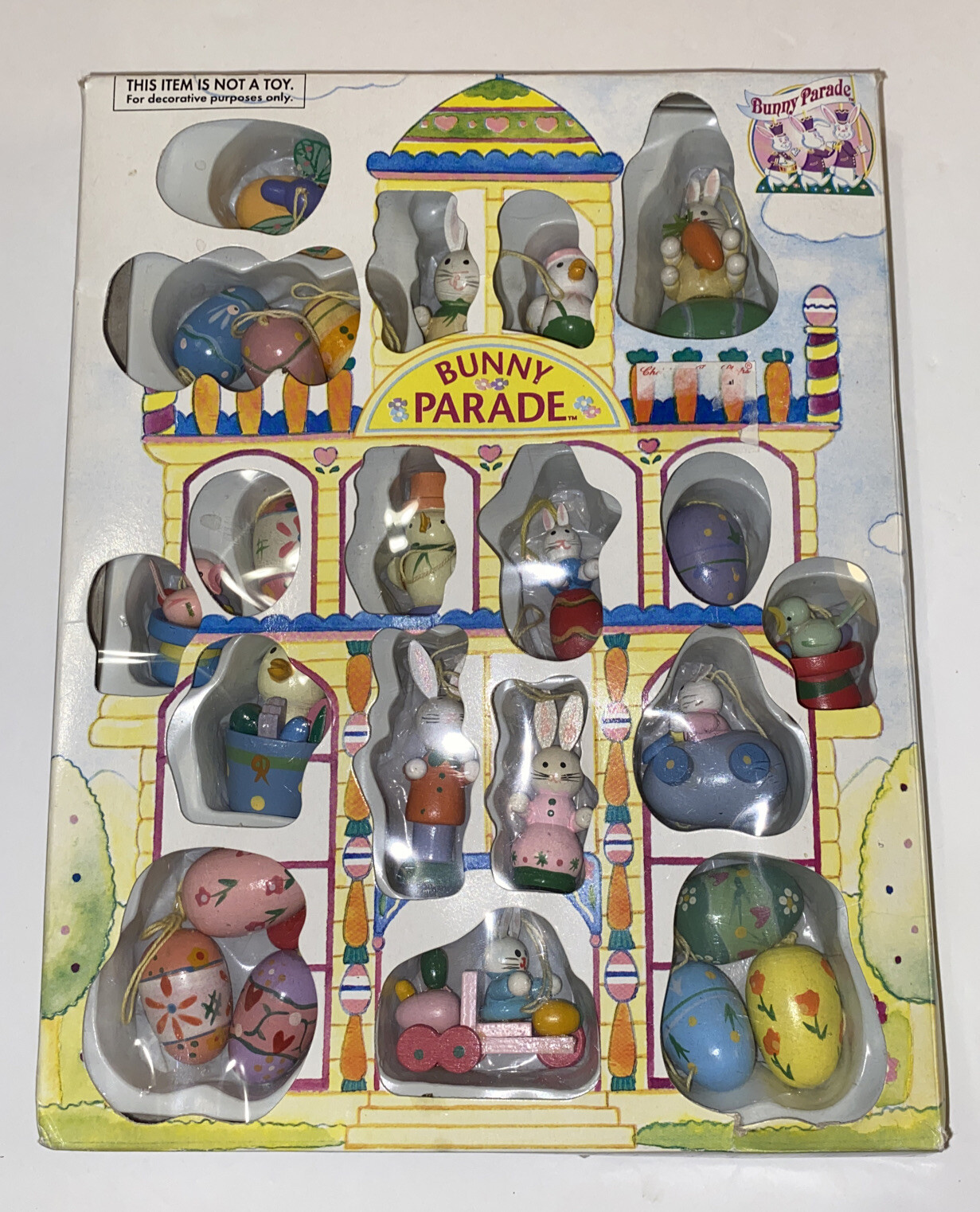 Vintage Easter Parade Ornament Set 24 Pc Brand New In Box
