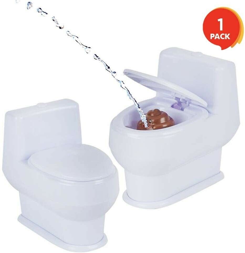 Squirter Toilet Bowl Water Funny Toy ~ GaG Prank Joke Classic Kid Gift