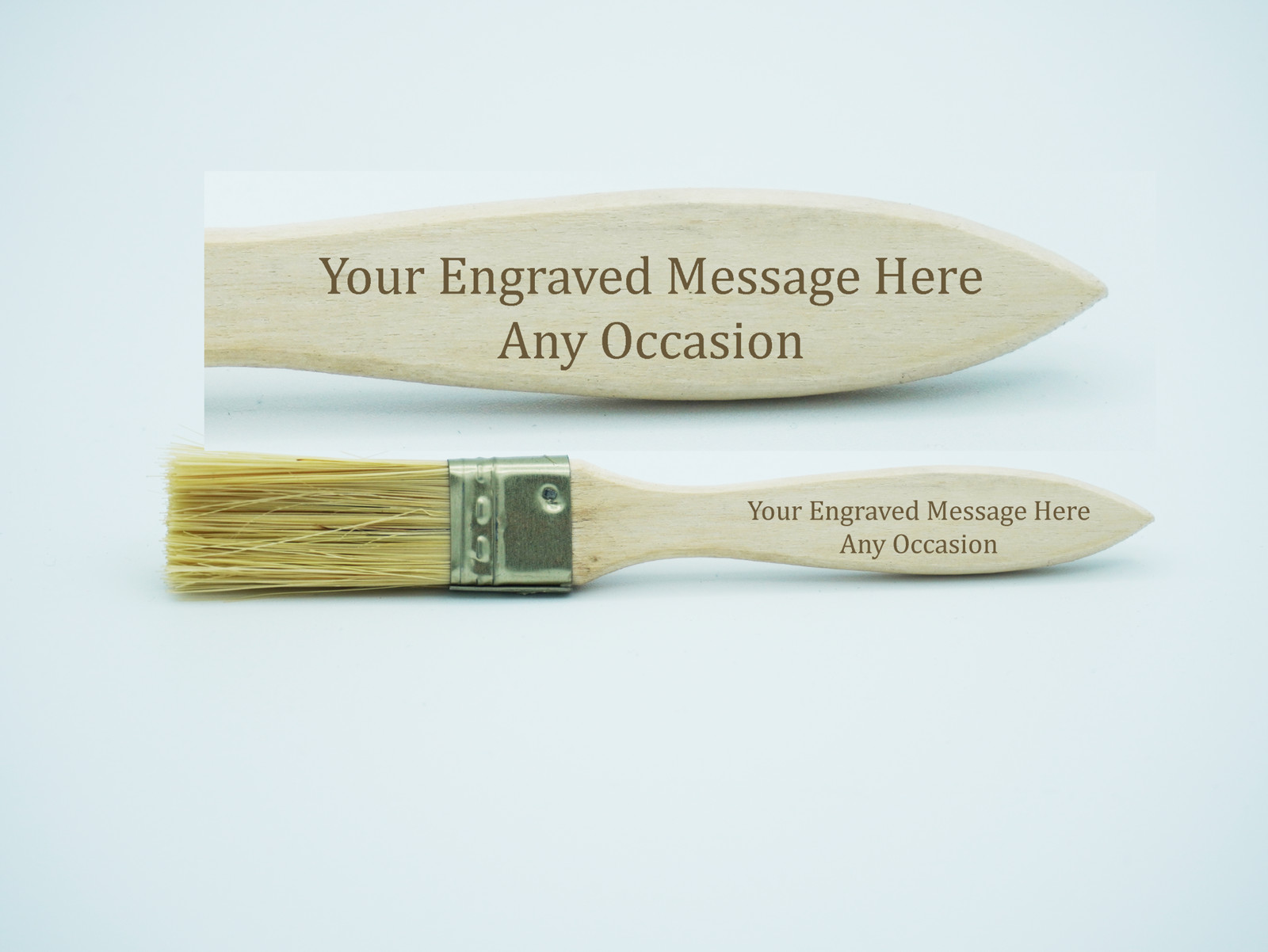 Birthday Gift for Dad Granddad Personalised Paint Brush Engraved Name or Message