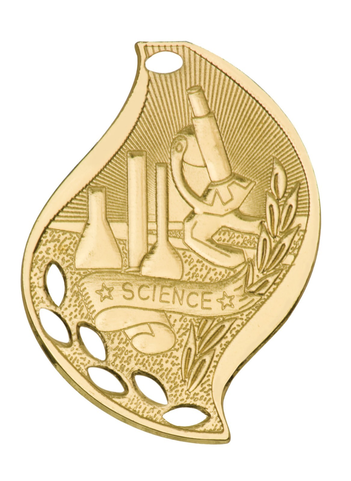 Science Medal Award Trophy With Free Lanyard FM216 School Team Science Fair
