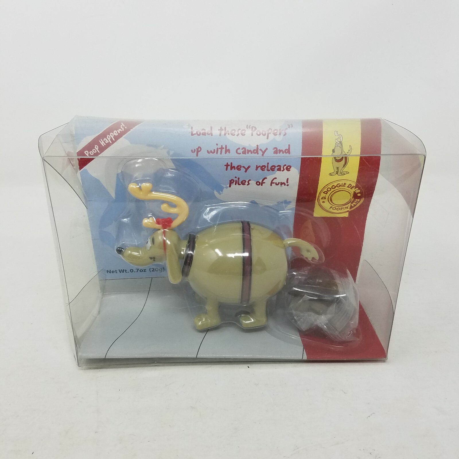 D. Doggie Deer Poopin’ Pet Candy Dispenser Gag Gift Christmas Grinch Dog Movie