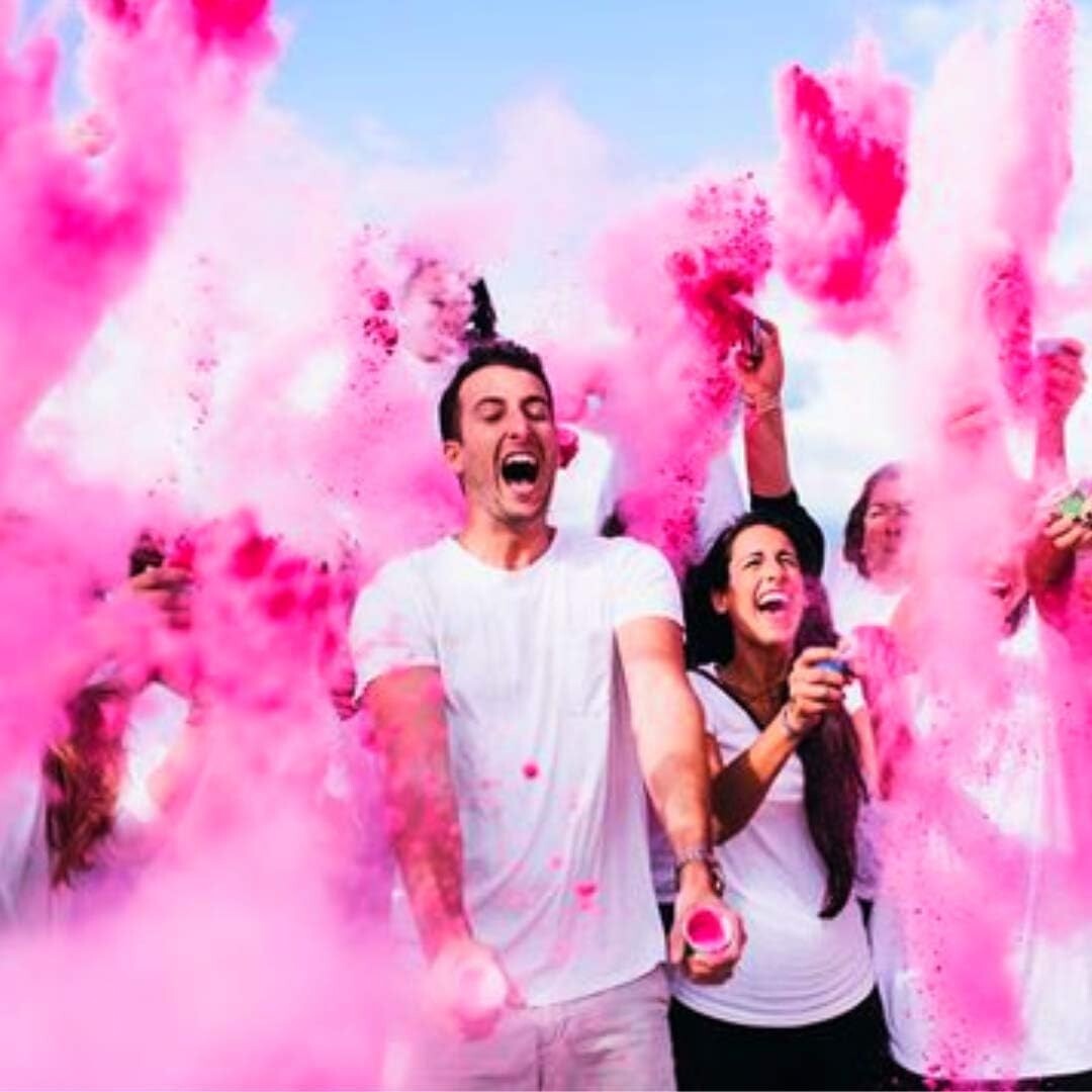 Color Blaze Baby Gender Reveal – 5lb Pink & 5lb Blue – Color Powder Combo Pack