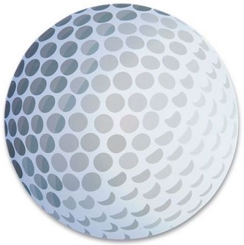 3 GOLF BALL – 3D Magnet Magnetic Golfball Car Truck Kitchen Fridge Sport Decal