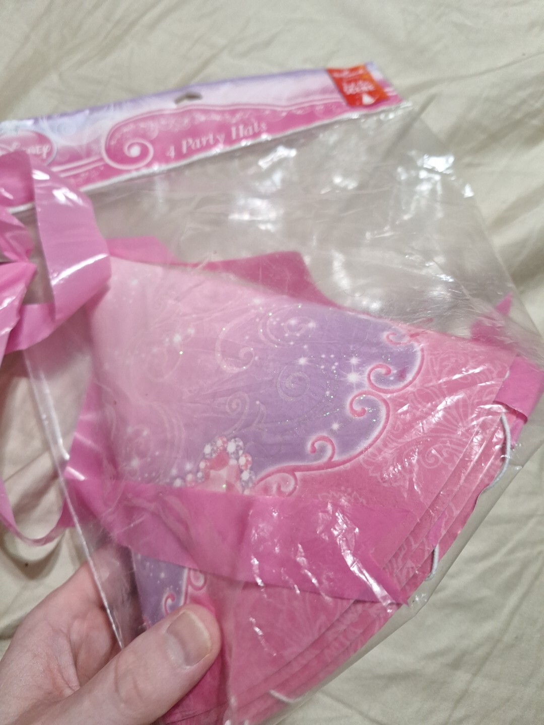 New Disney Princess Very Important Princess Birthday Party Supplies Lot 16 Hats