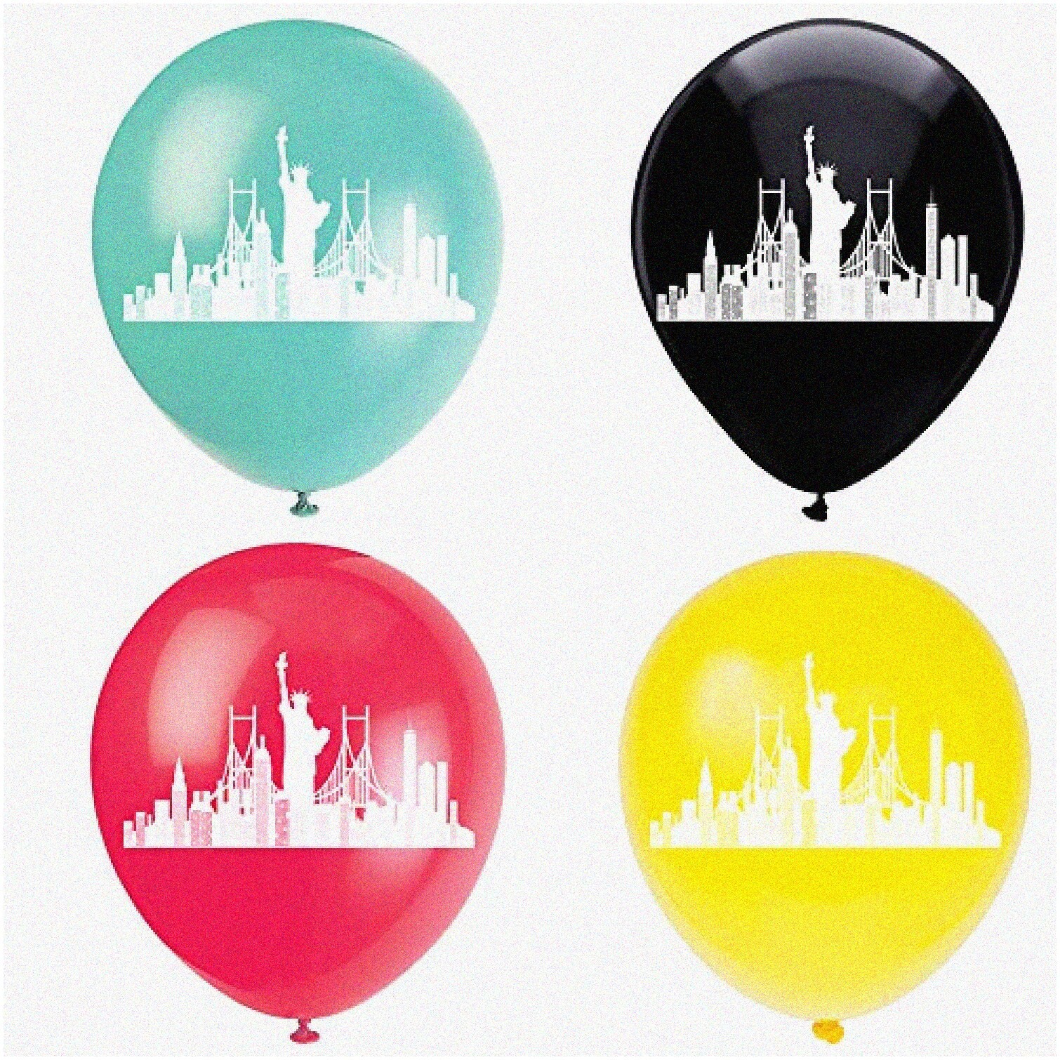 12-inch Latex Balloons Celebration Pack 16 Pieces