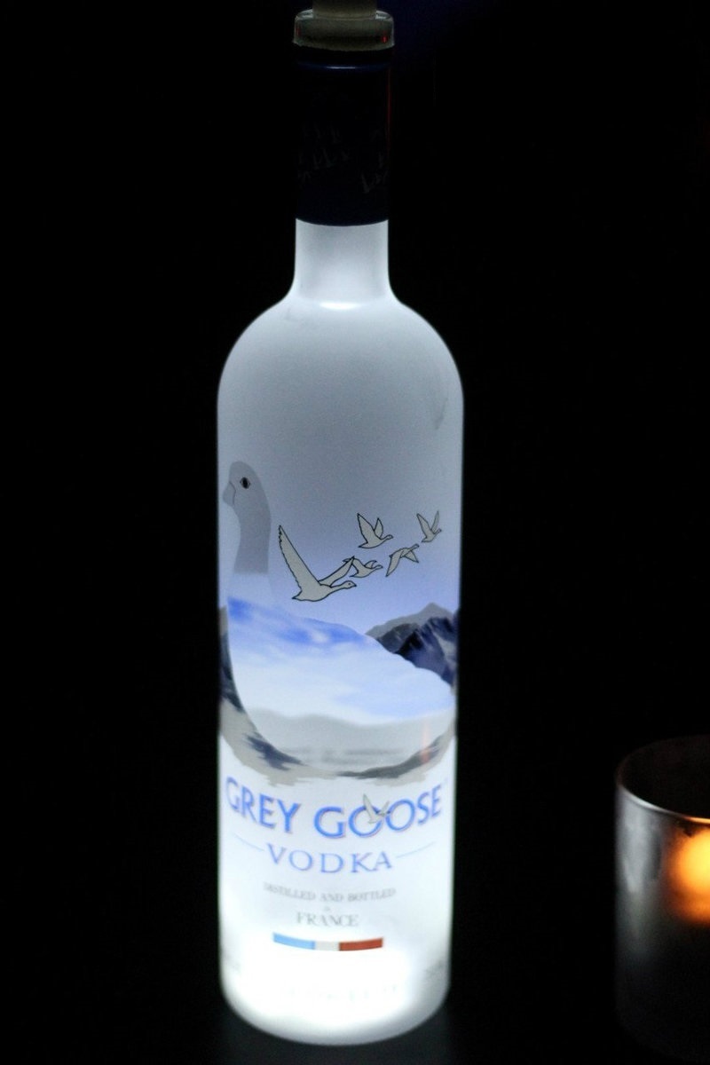 LED white Light Sticker Bottle glorifier bottle glow nightclub 50PACK