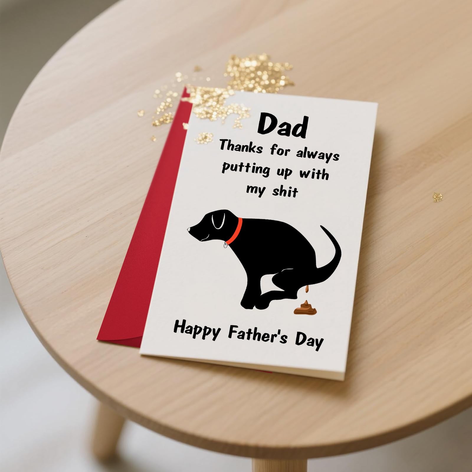 Fathers Day Card Gifts for Husband Dad from 8.26 inches x 5.31 inches, White