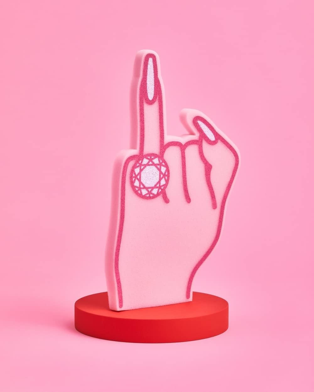 Bachelorette Party Gift Decoration XL Engaged Foam Ring Finger | Bride To Be,…