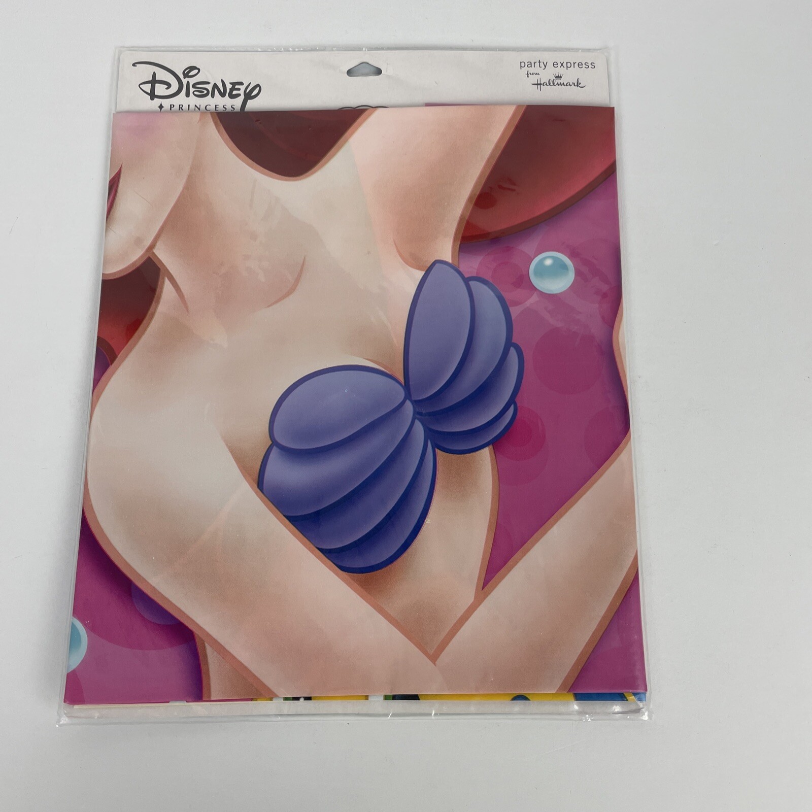 Disney Vintage Little Mermaid Original Party Game Hallmark New Ariel Stickers