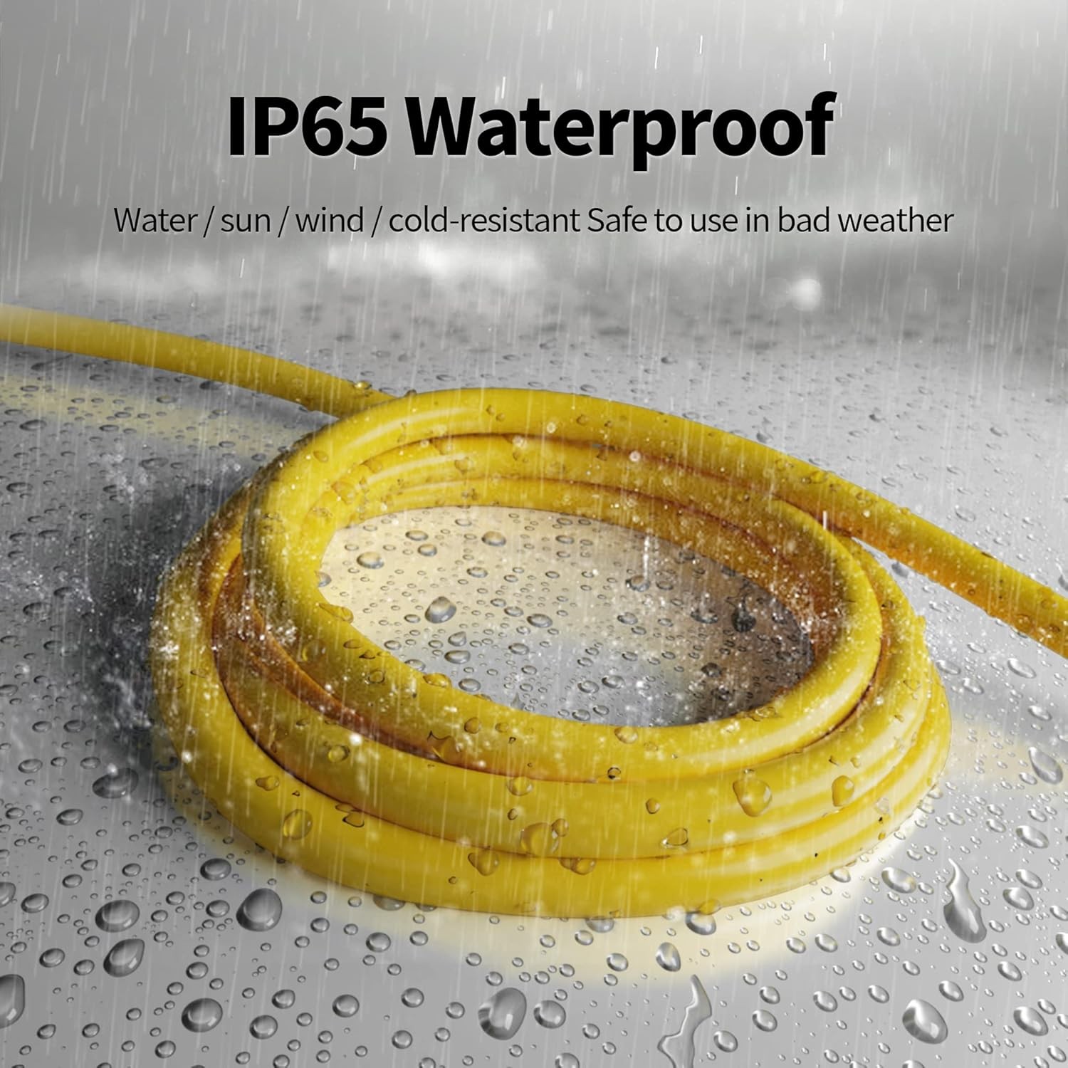 100 ft 12/3 Outdoor Extension Cord Waterproof Heavy Duty with Lighted Indicator