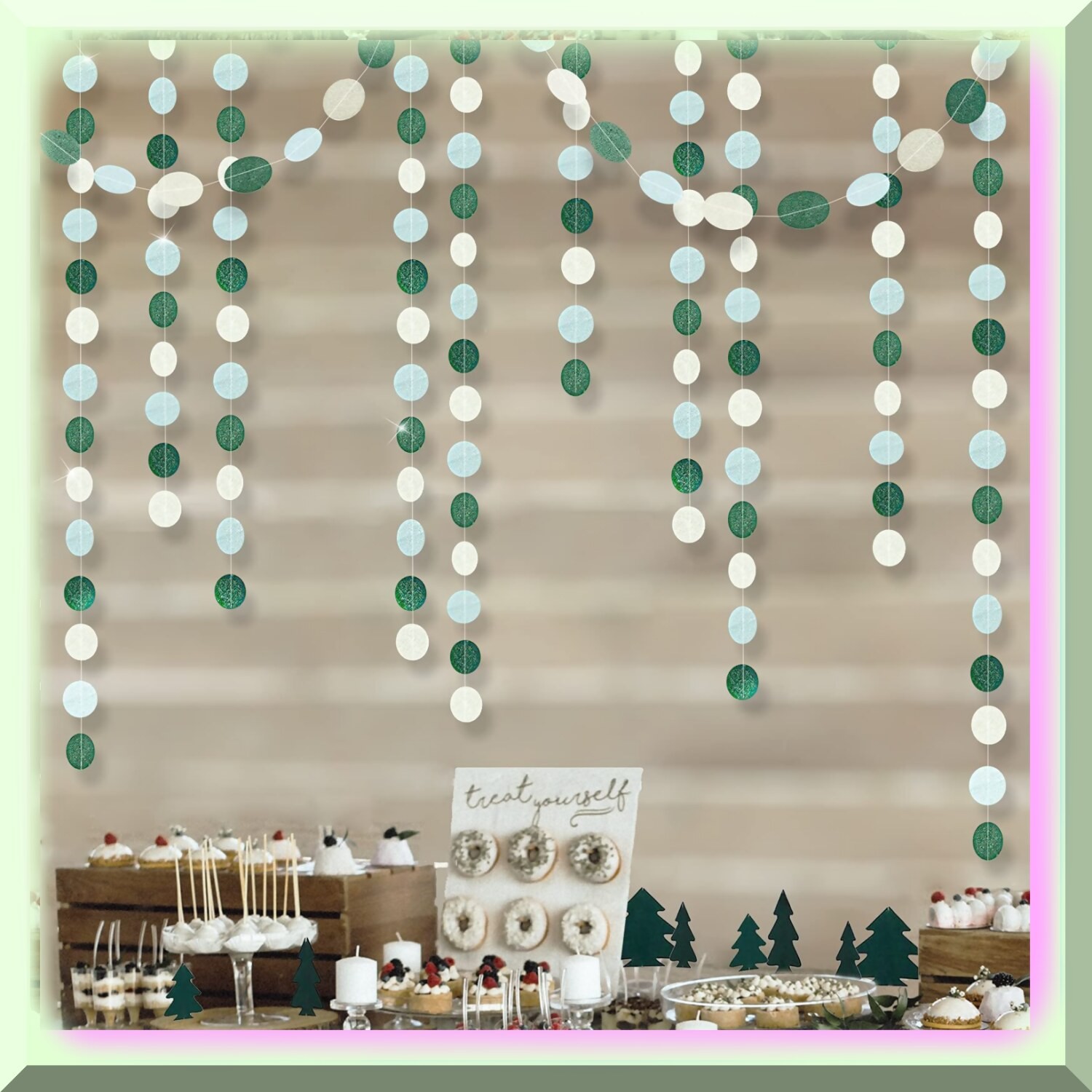Circle Garland Set 13ft for Weddings Parties