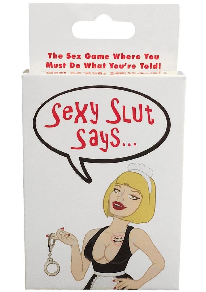 Sexy Slut Says… Card Game