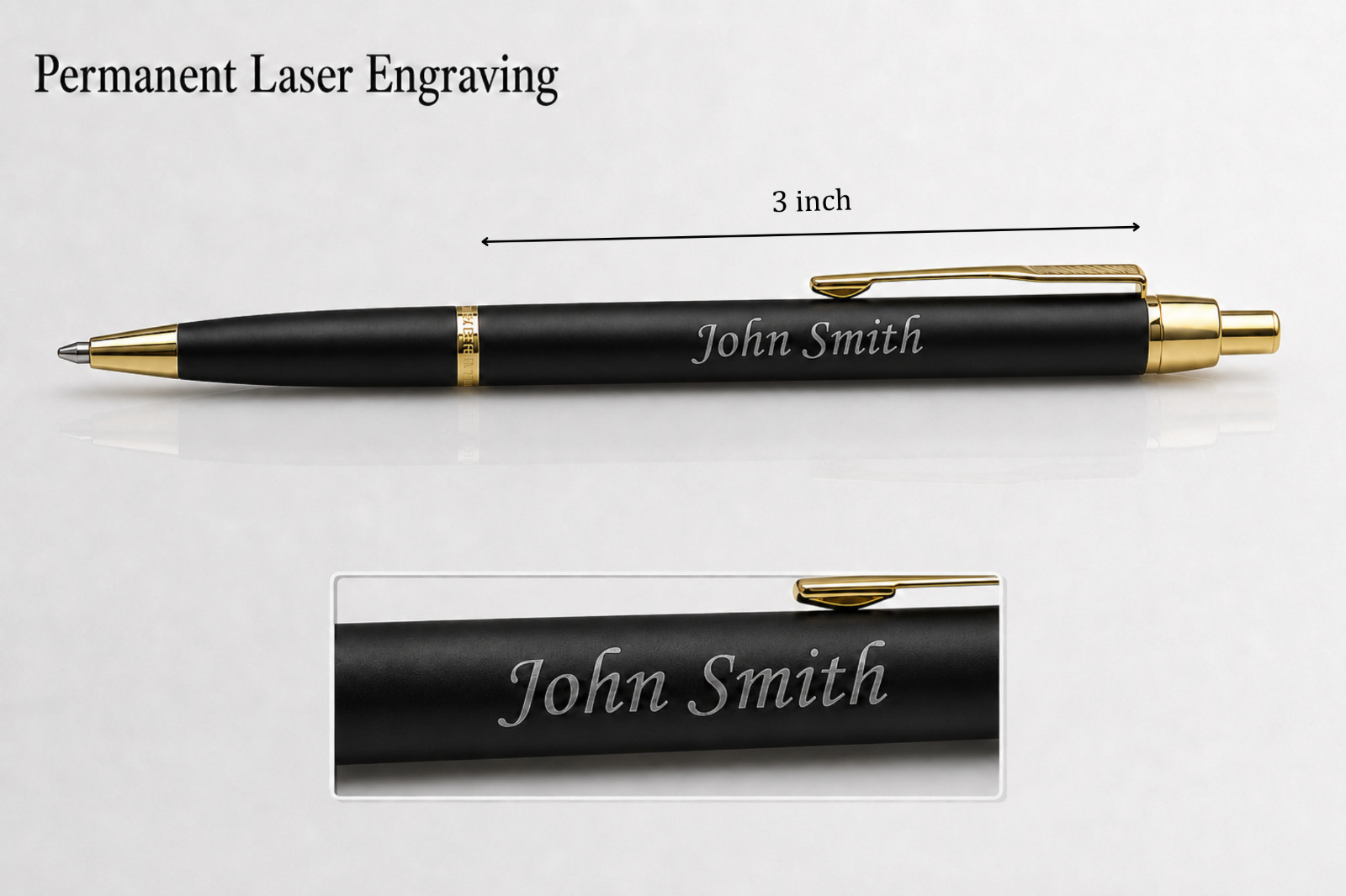 Personalized Wood Ballpoint Pen with Box Executive Custom Graduation Gift