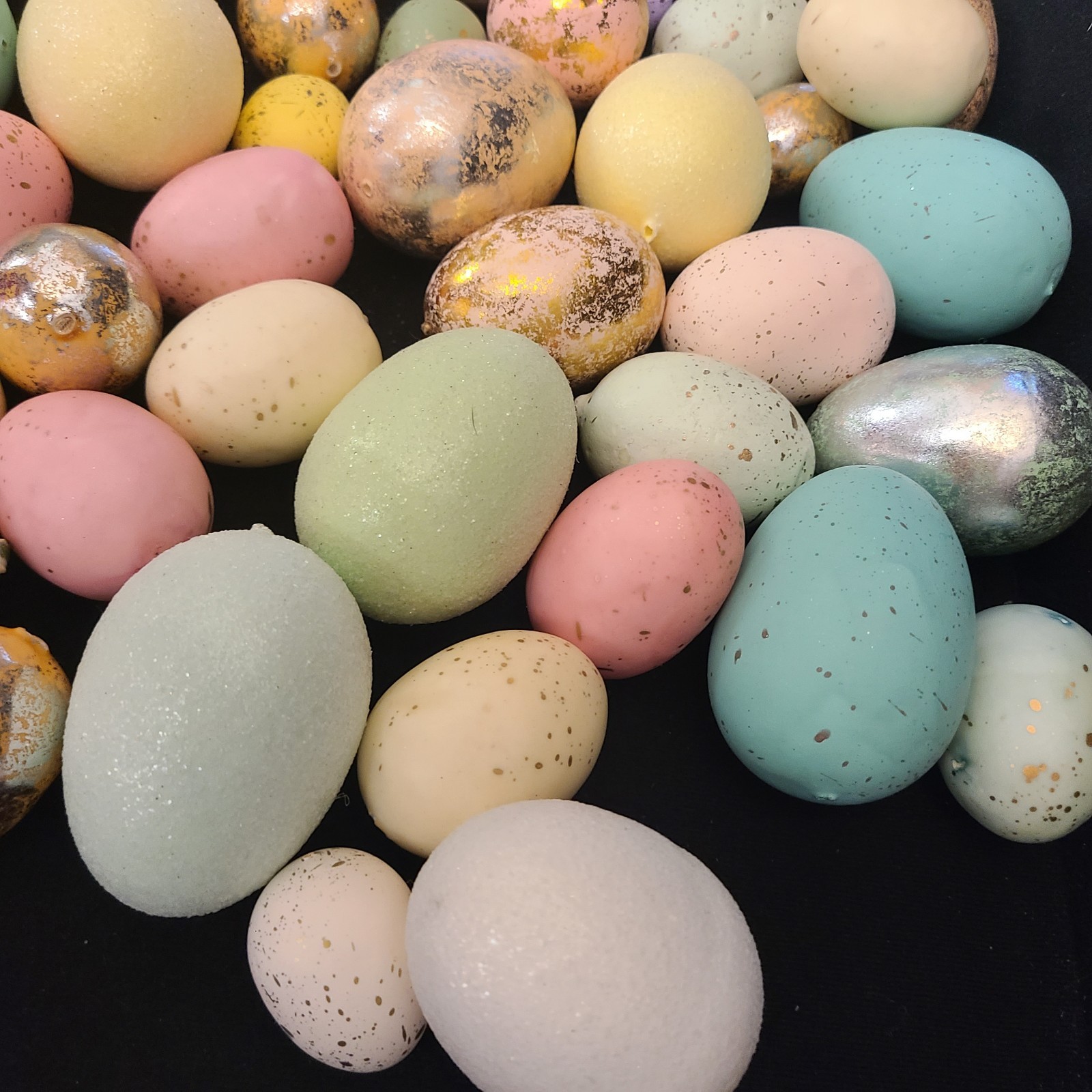 Easter Decorative Eggs Egg Decorations Lightweight Fillers 1.5 to 3 inches