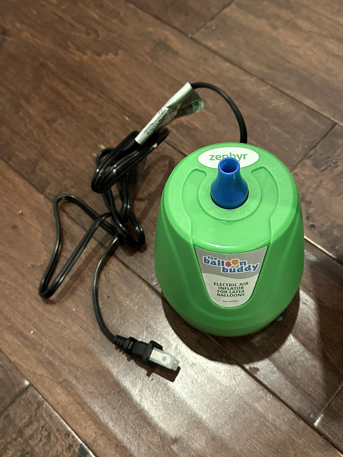 The Balloon Buddy Electric Air Inflator For Latex Balloons