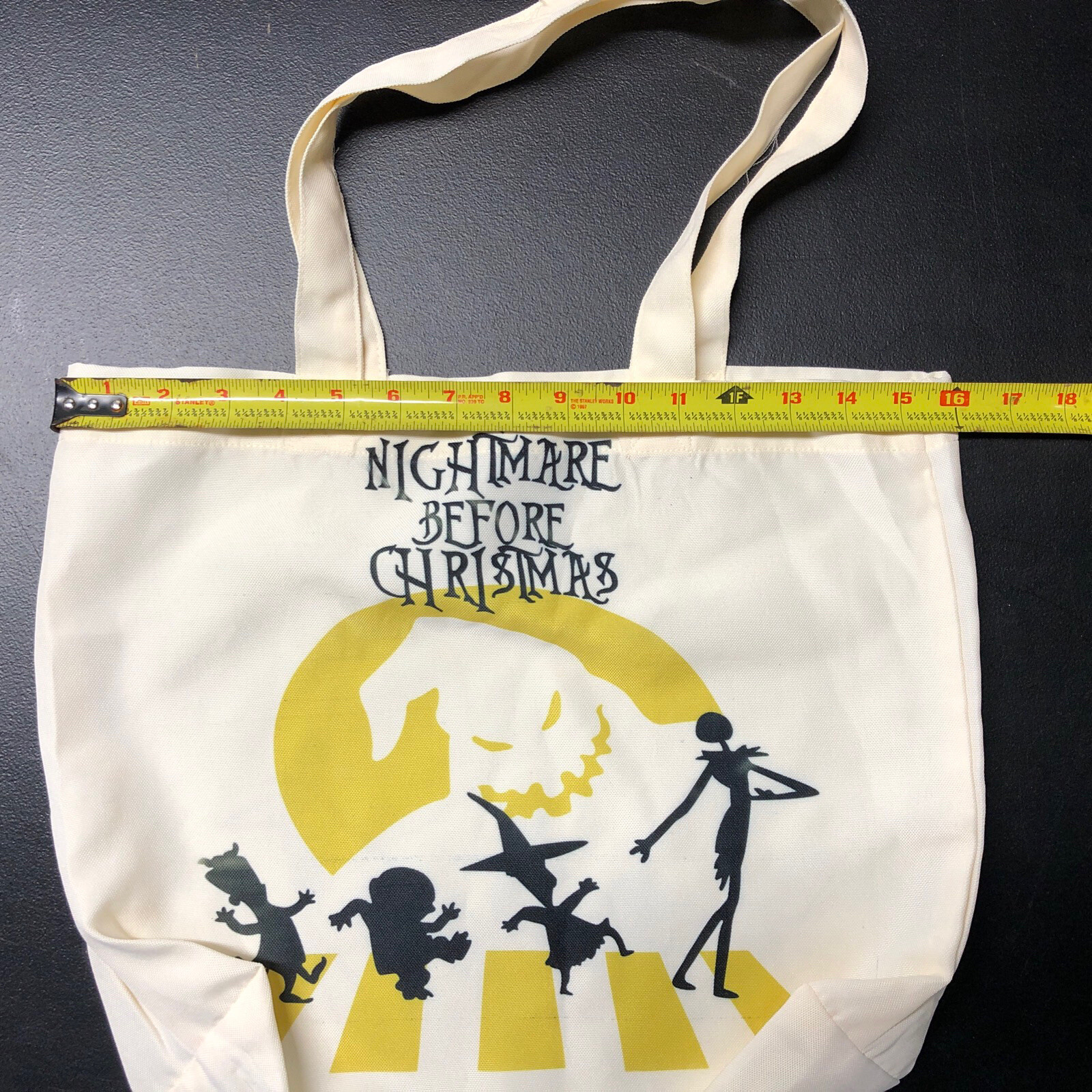 Canvas Tote Bag Halloween Candy Sack “Jason Voorheis and Michael Myers”