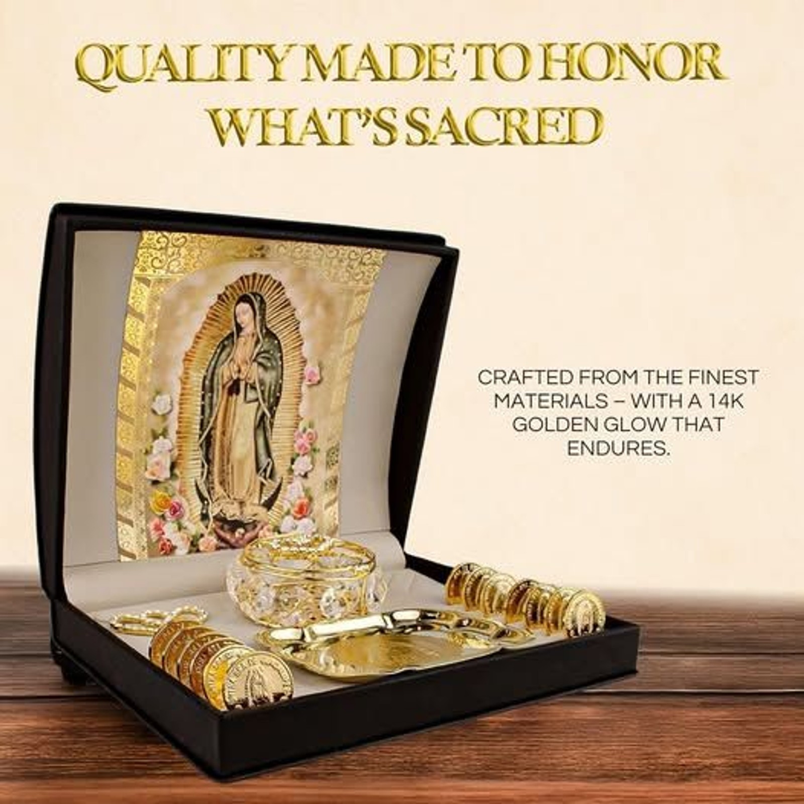Cuitáxi 14k Gold Plated Wedding Arras for Ceremony