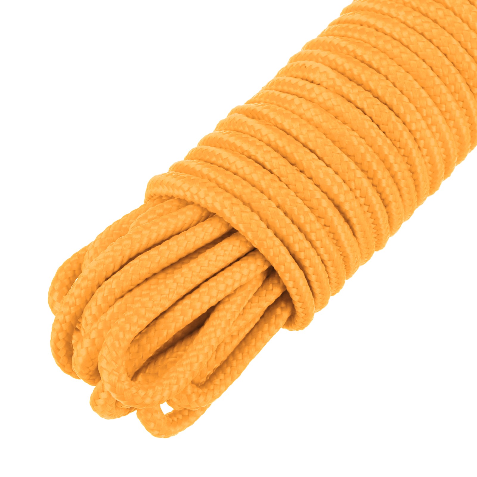 Polypropylene Rope 30M/98.4ft 3/16″ 4mm Yellow for Outdoor Indoor