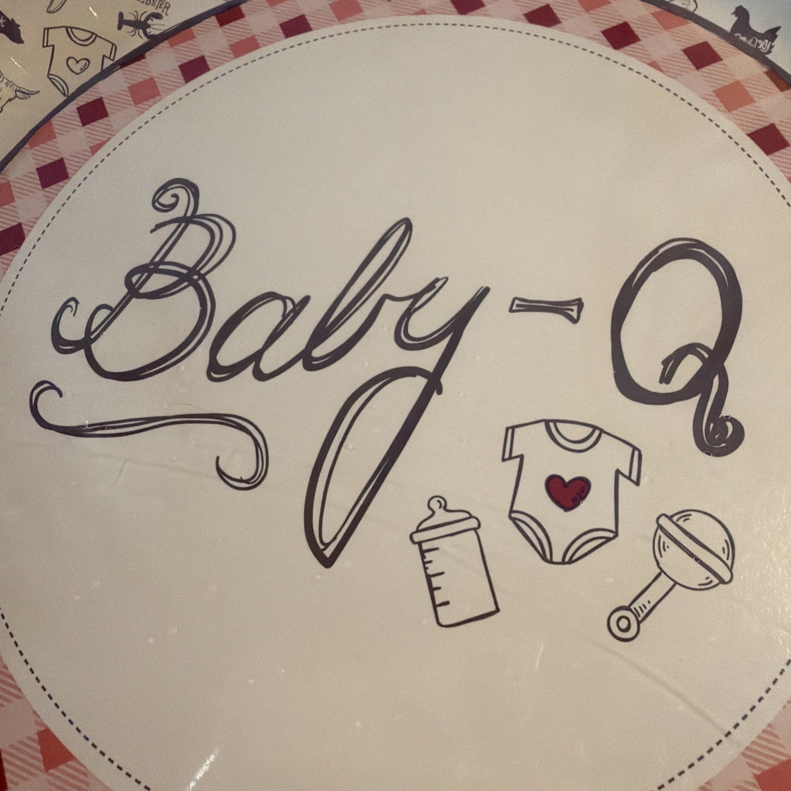 Birthday Express Baby-Q Baby Shower Plates 48 Total (6 Packs/8)