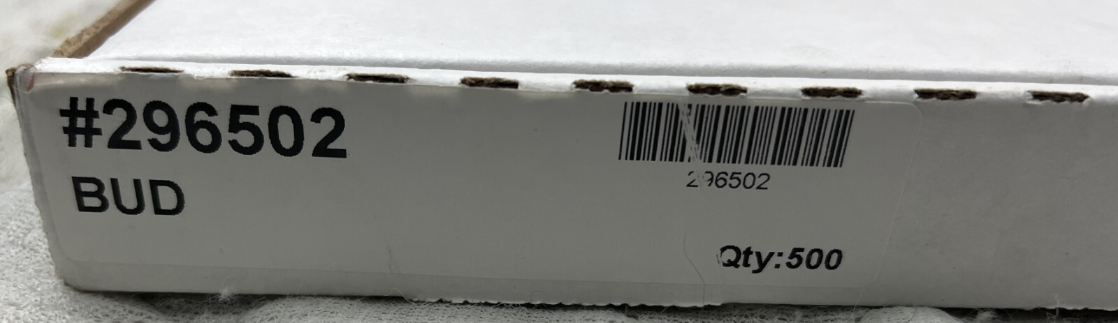 Budweiser Beer Logo Bar ID Age – Event Security Numbered Wristband – 500 Count