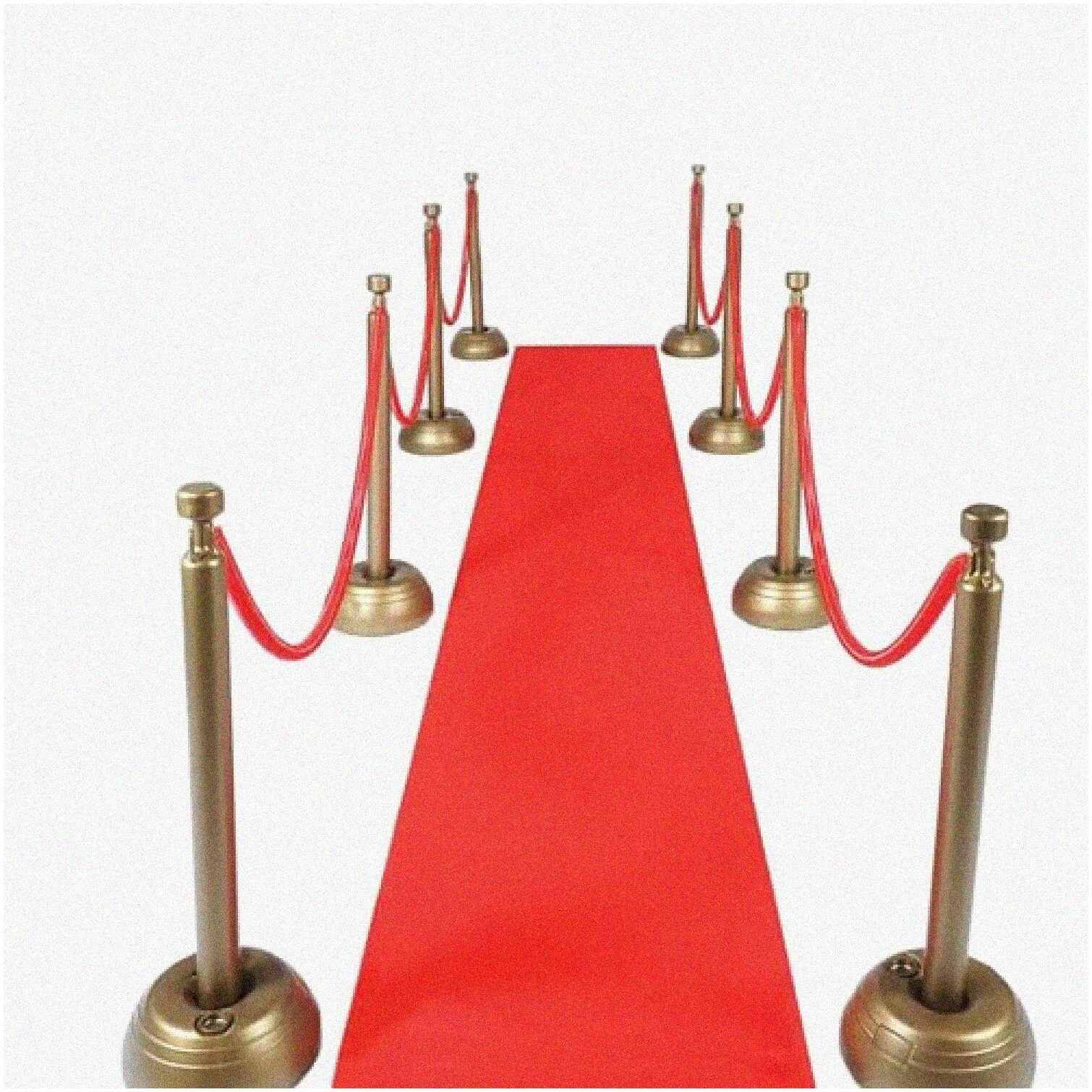 Red Carpet Runner 24 in x 15 ft Polyester