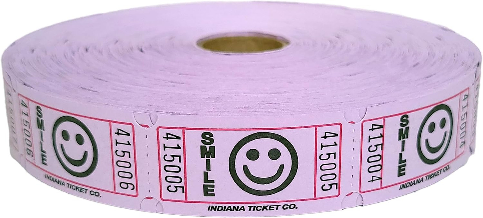 2000 boletos Purple Smile, rollo individual, selección de 8 colores
