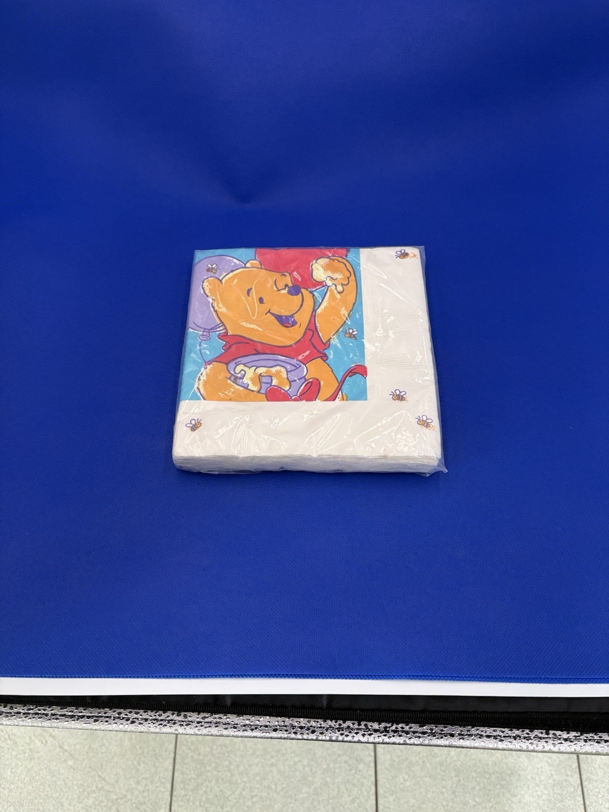 Vtg 90’s Pooh Napkins Sealed 16 13-3/8×13-1/2