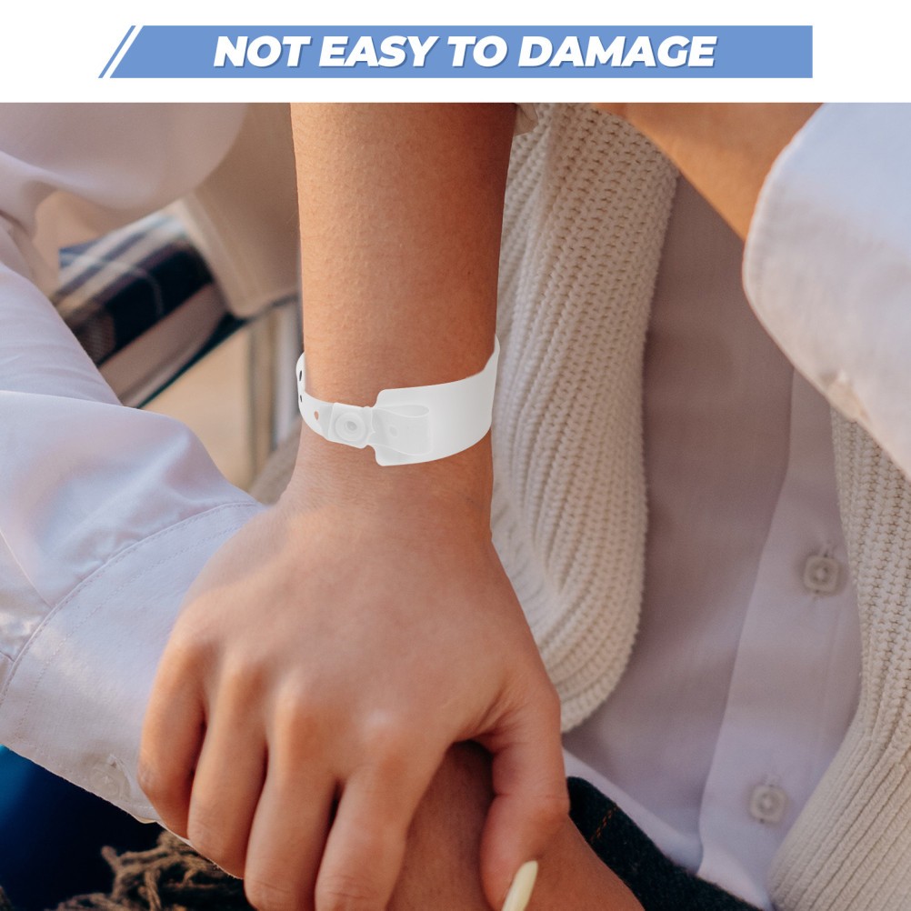 200 Pcs Medical Wristband Id Wristbands Bracelet Bracelets for Elderly