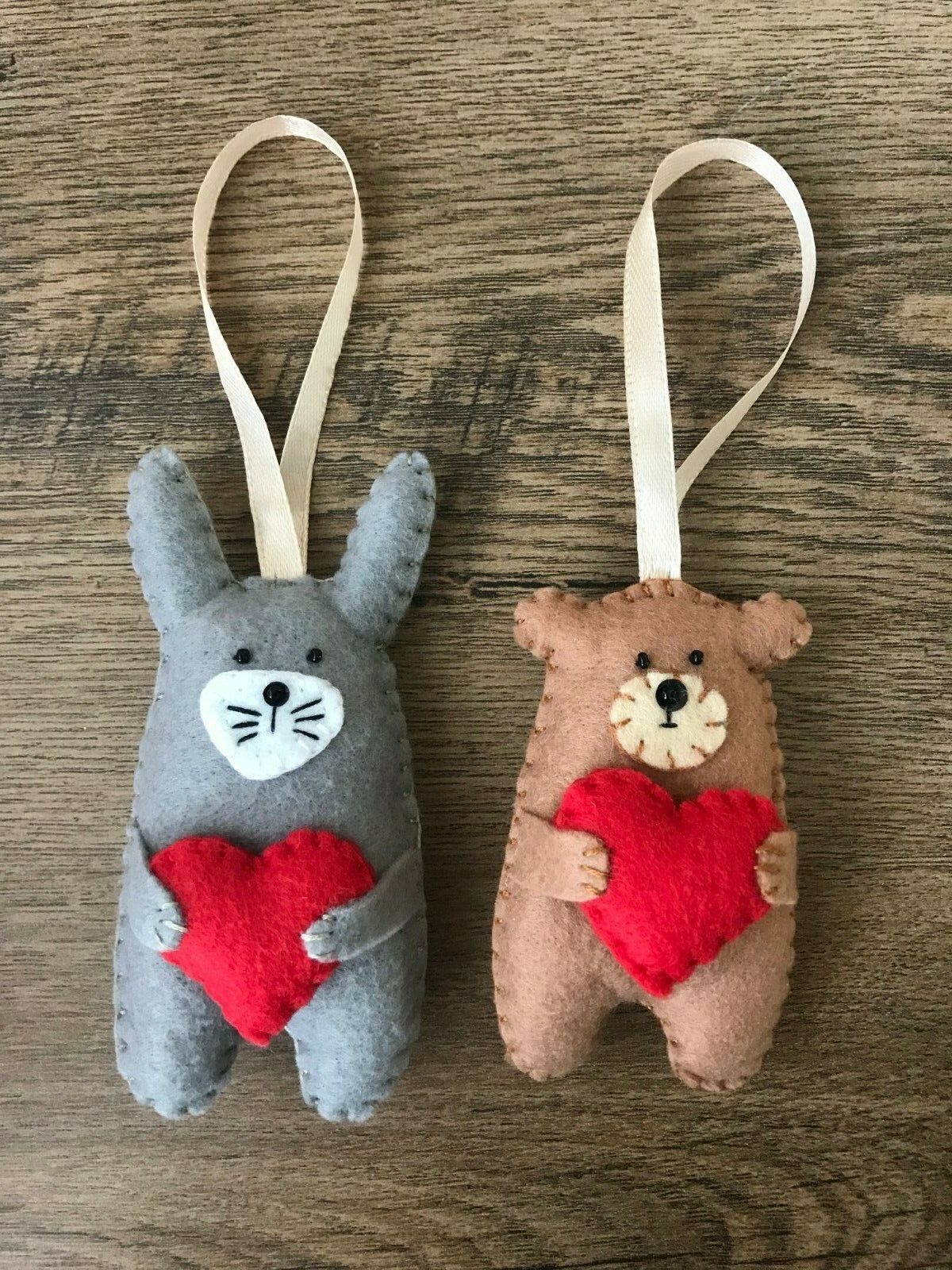 Handmade Felt Valentines Day Easter Home Decoration Decorations