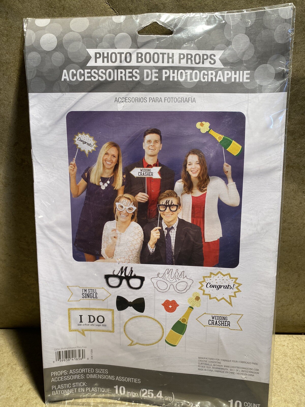 Creative Converting Assorted Photo Booth Prop Accessories