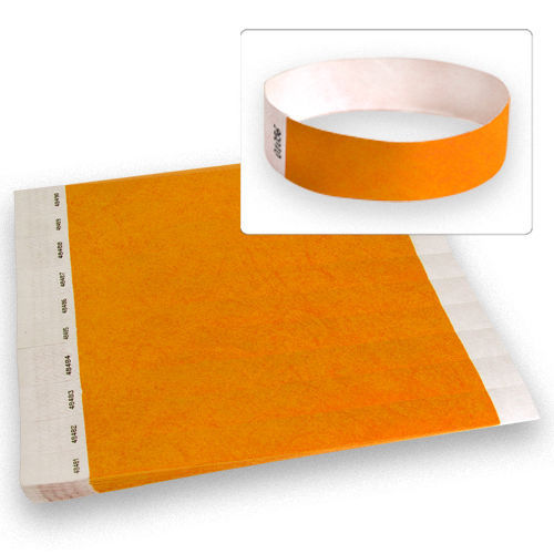 3/4″ Paper Wristbands (Choose you Colors) 100ct, 500ct or 1000ct