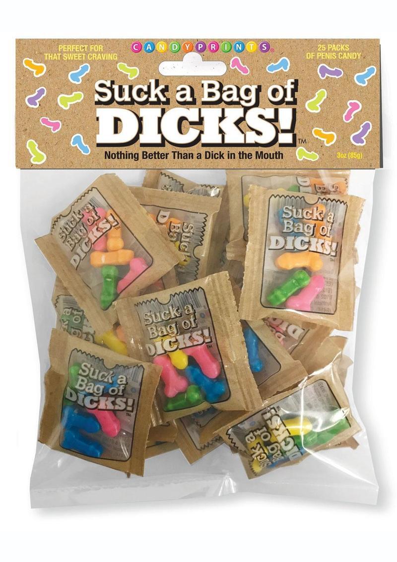 Suck A Bag Of Dicks Assorted Flavors – 25 Count