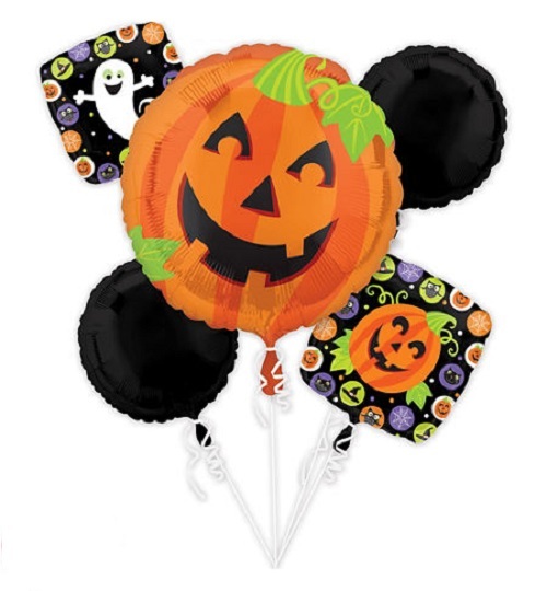Cute Halloween Balloon Bouquet 5 Pcs