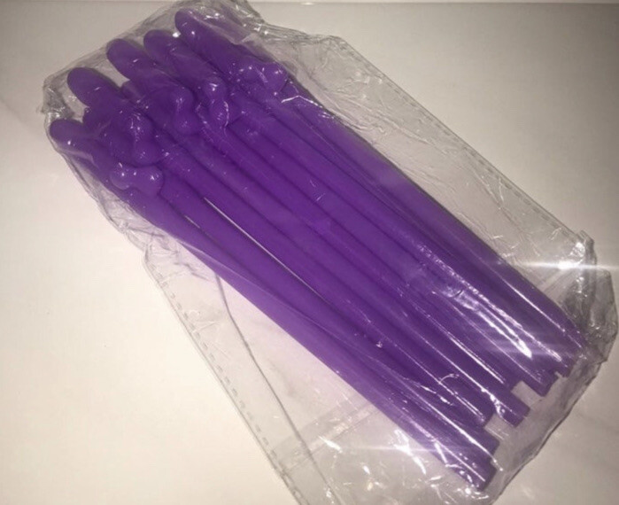 10pcs Willy Drinking Straws Penis Straws Hen Party Girls Night Party Favors