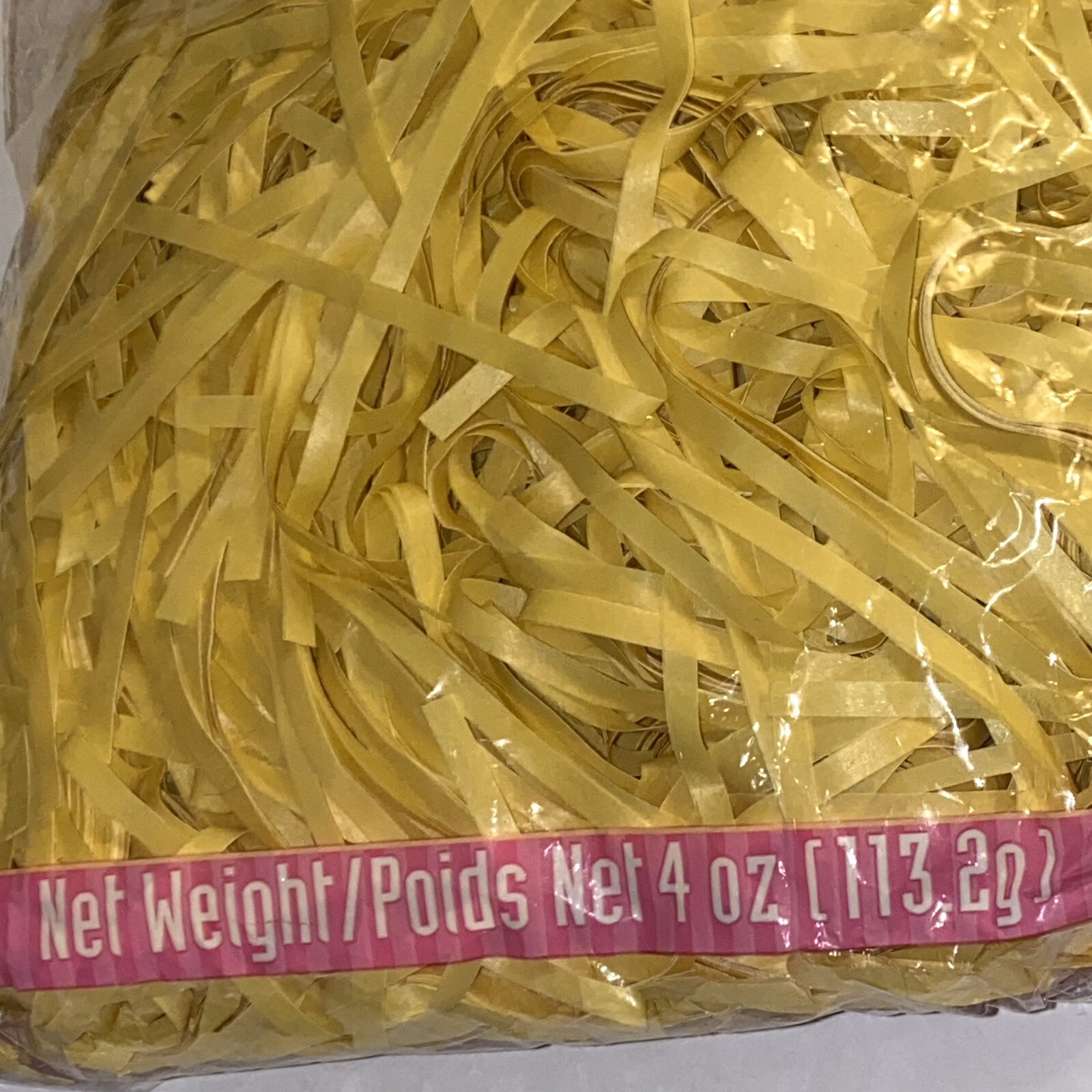 NEW 2 Packs Of Green & Yellow Grass For Easter Baskets Or Gift Box Filler