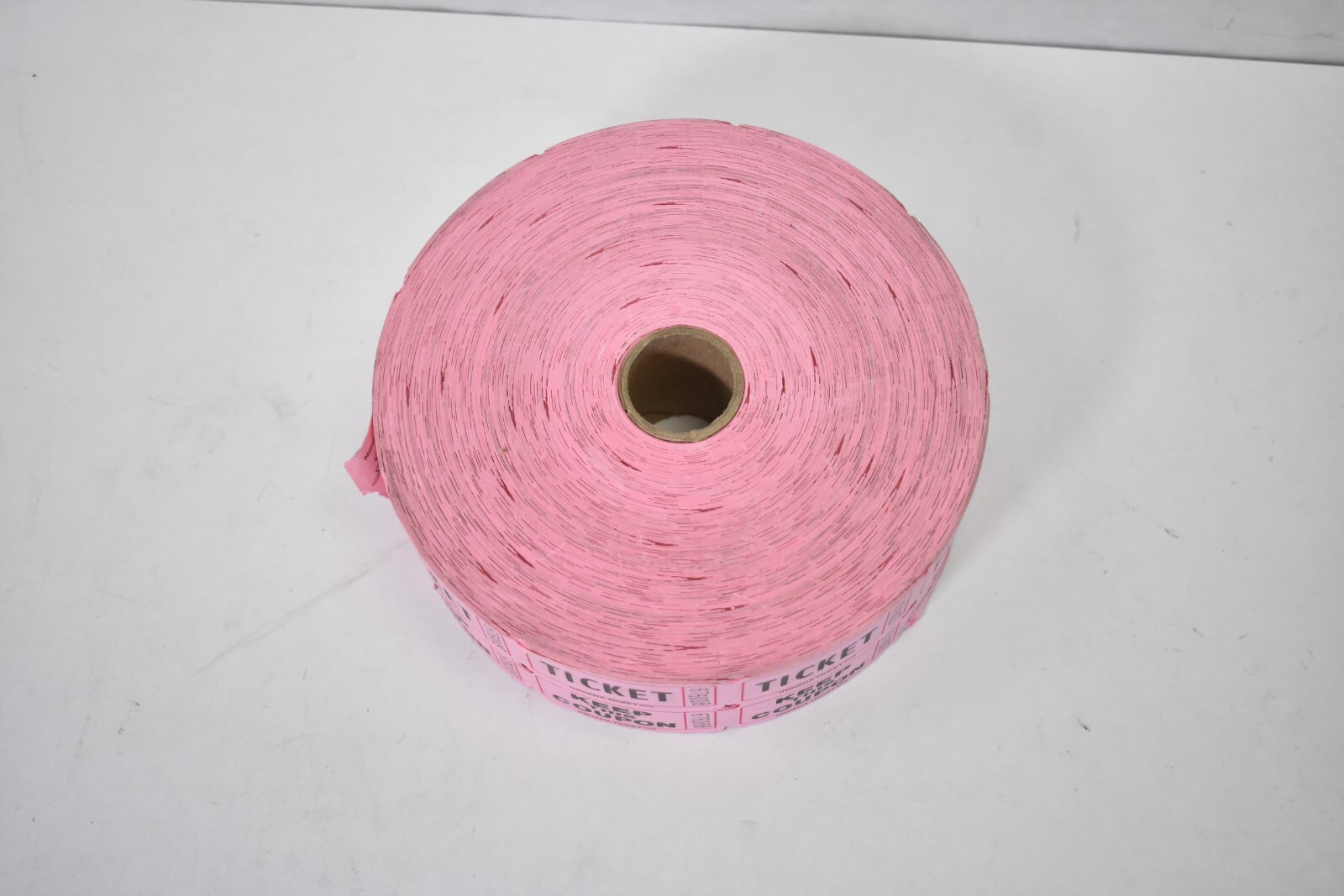Raffle Tickets Double Roll Events Carnivals 2000 Count Fundraiser Pink