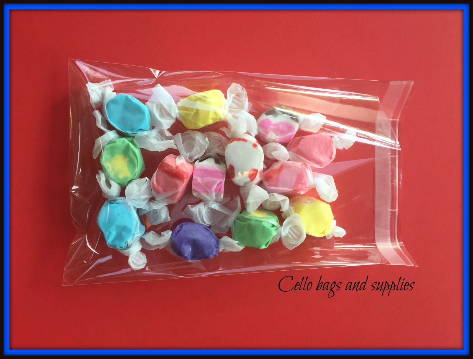 50 Clear Resealable Recloseable Self Adhesive Seal Cello Lip Tape Plastic Bags