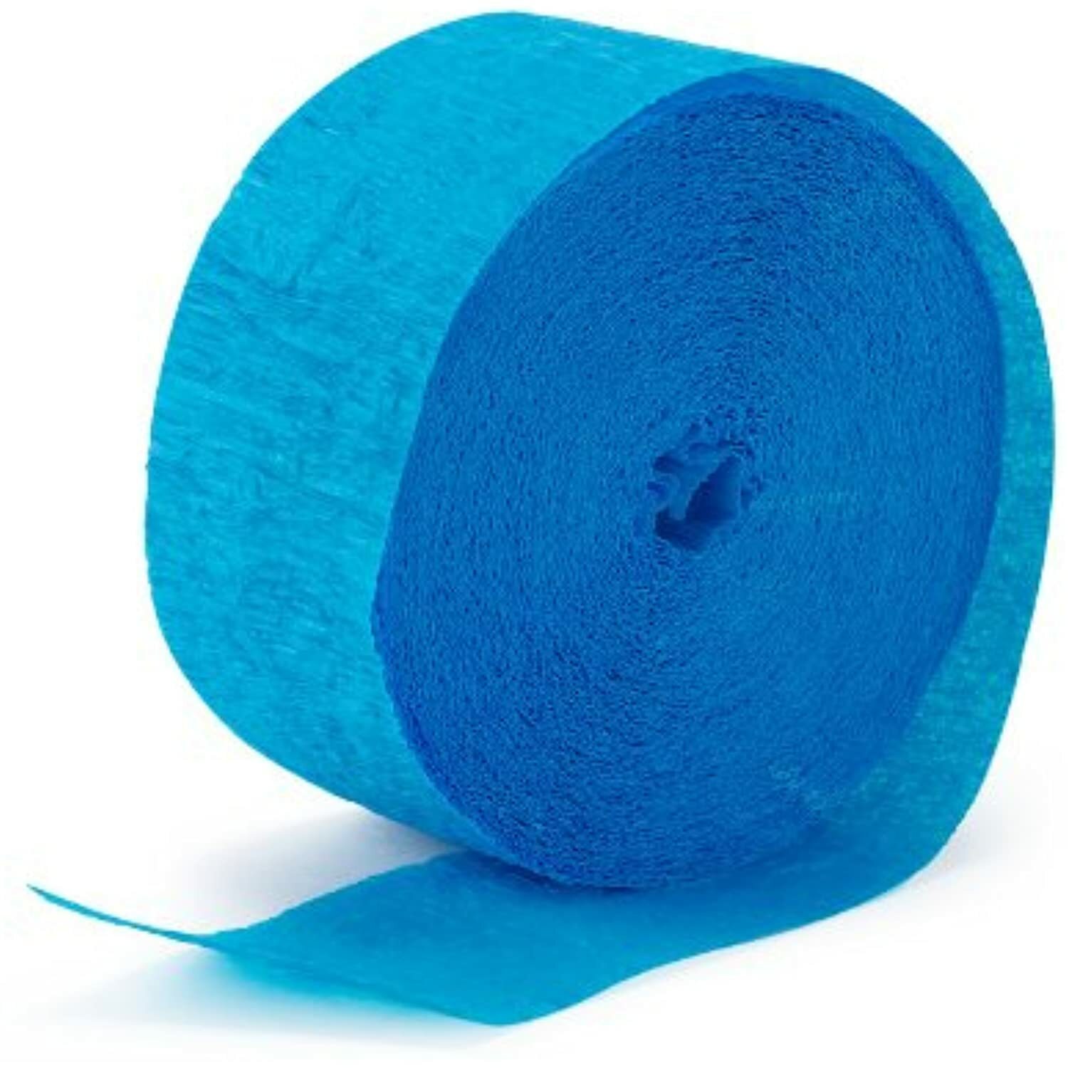 Aqua Blue Crepe Streamer – 81′