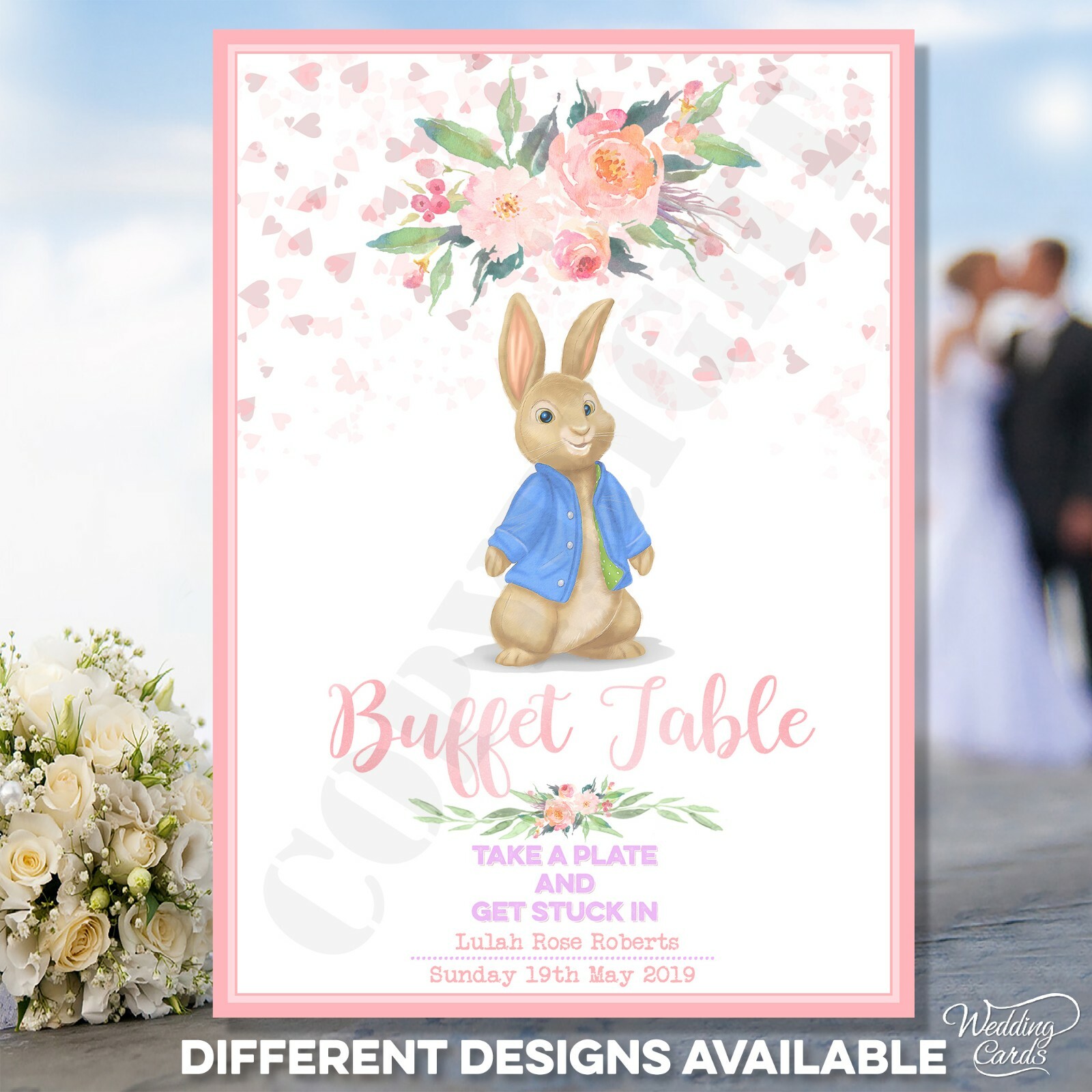 Sweet Treats Peter Rabbit Flopsy Candy Buffet Table Sweeties Corner Sweets Party
