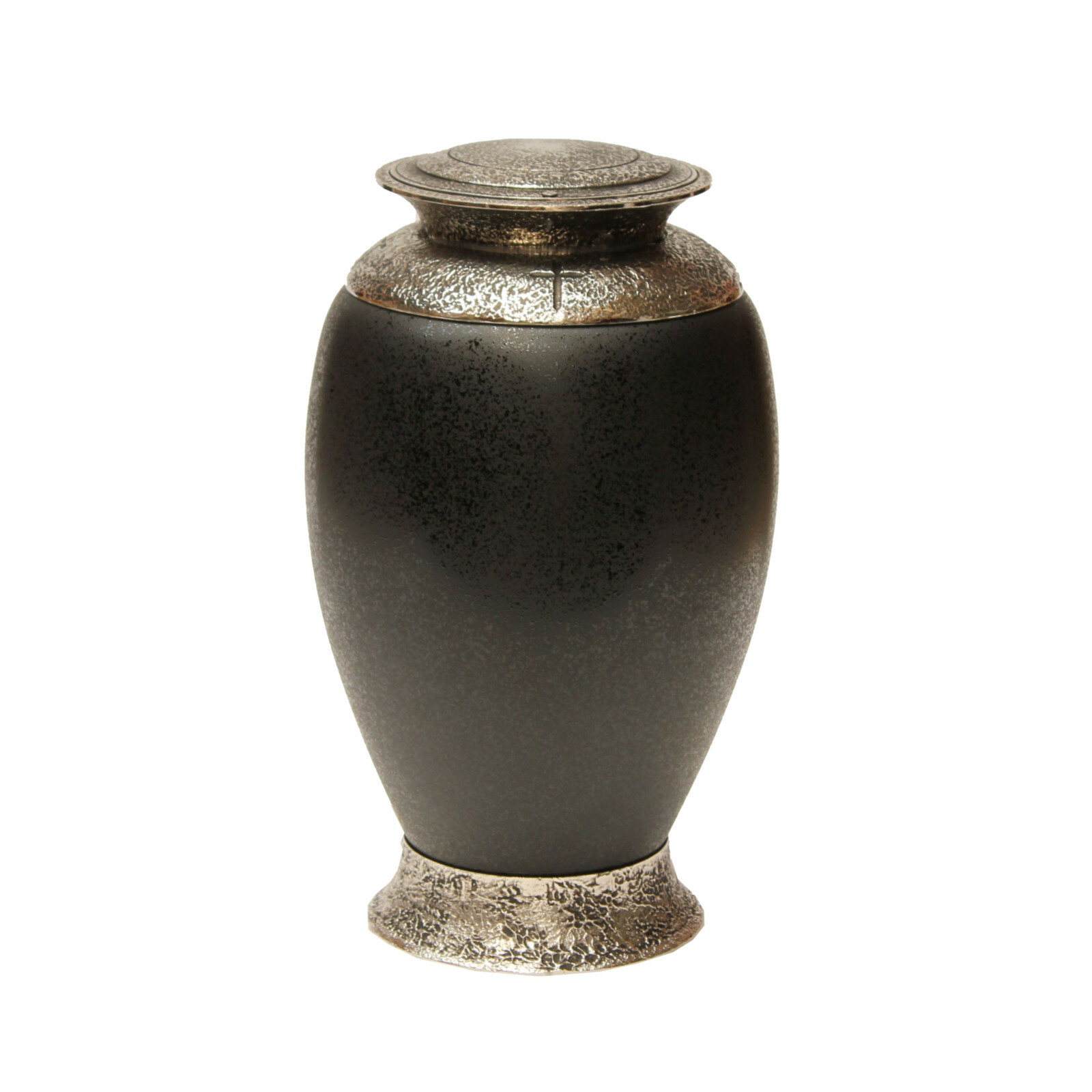 Glass Art Adult Cremation urn for Ashes , Unique Funeral urn Memorial – Cross