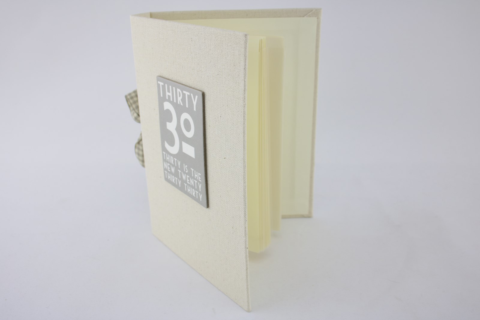 East of India Linen 30th 30 is the new 20 Birthday Photo Album Boxed Shabby Chic