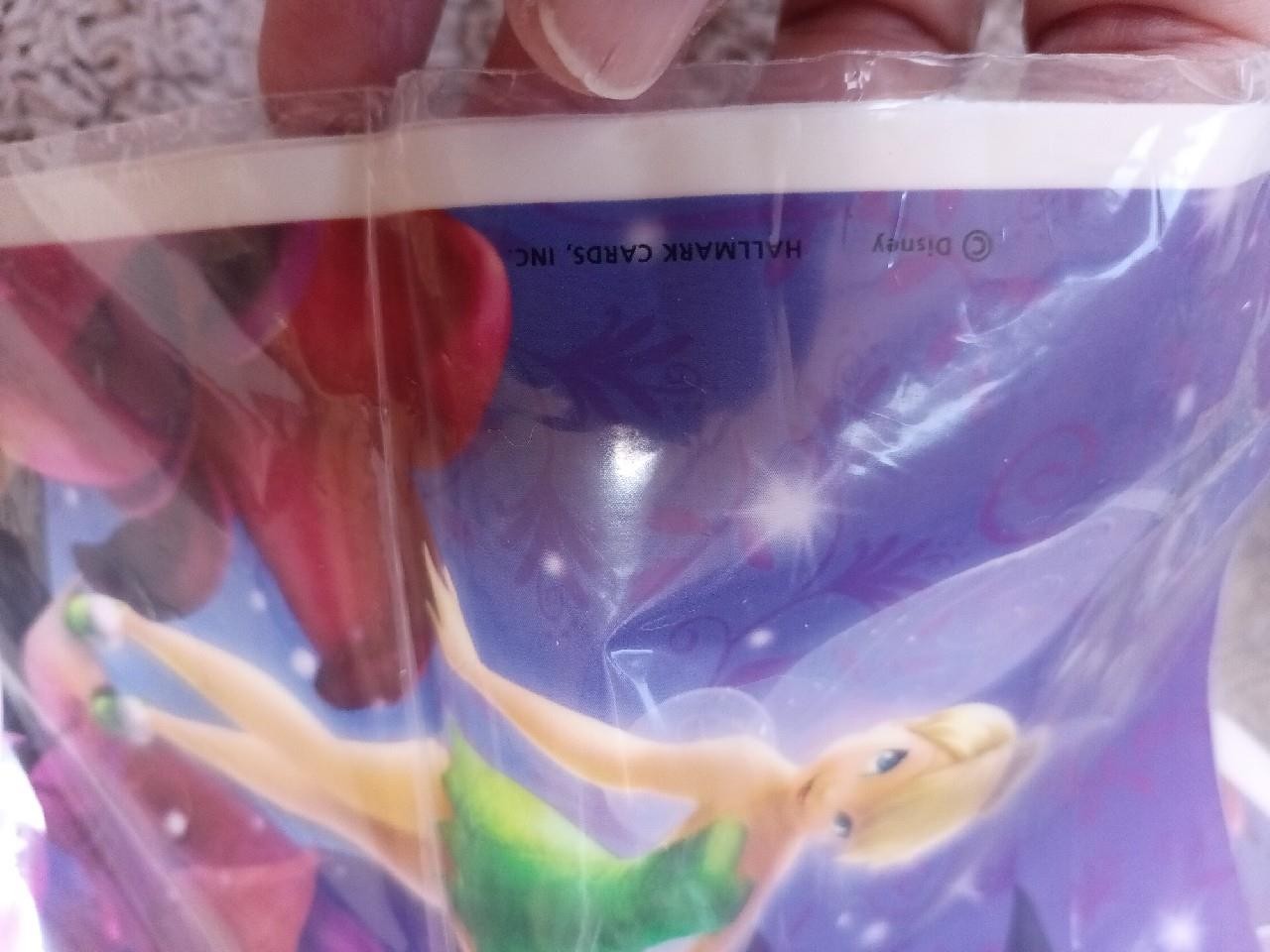 New Disney Tinker Bell Lot of 2 Goody Party Loot Bags 8 ct each NRFP Fairy