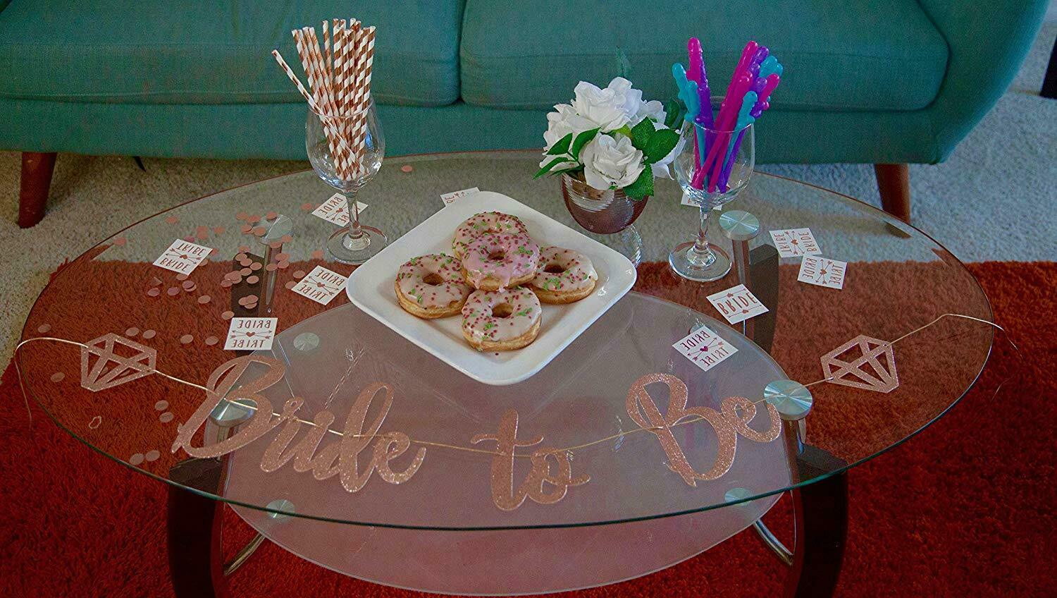 “Bride Tribe” Bachelorette Party Decorations with Bonus Gift by HeyBae