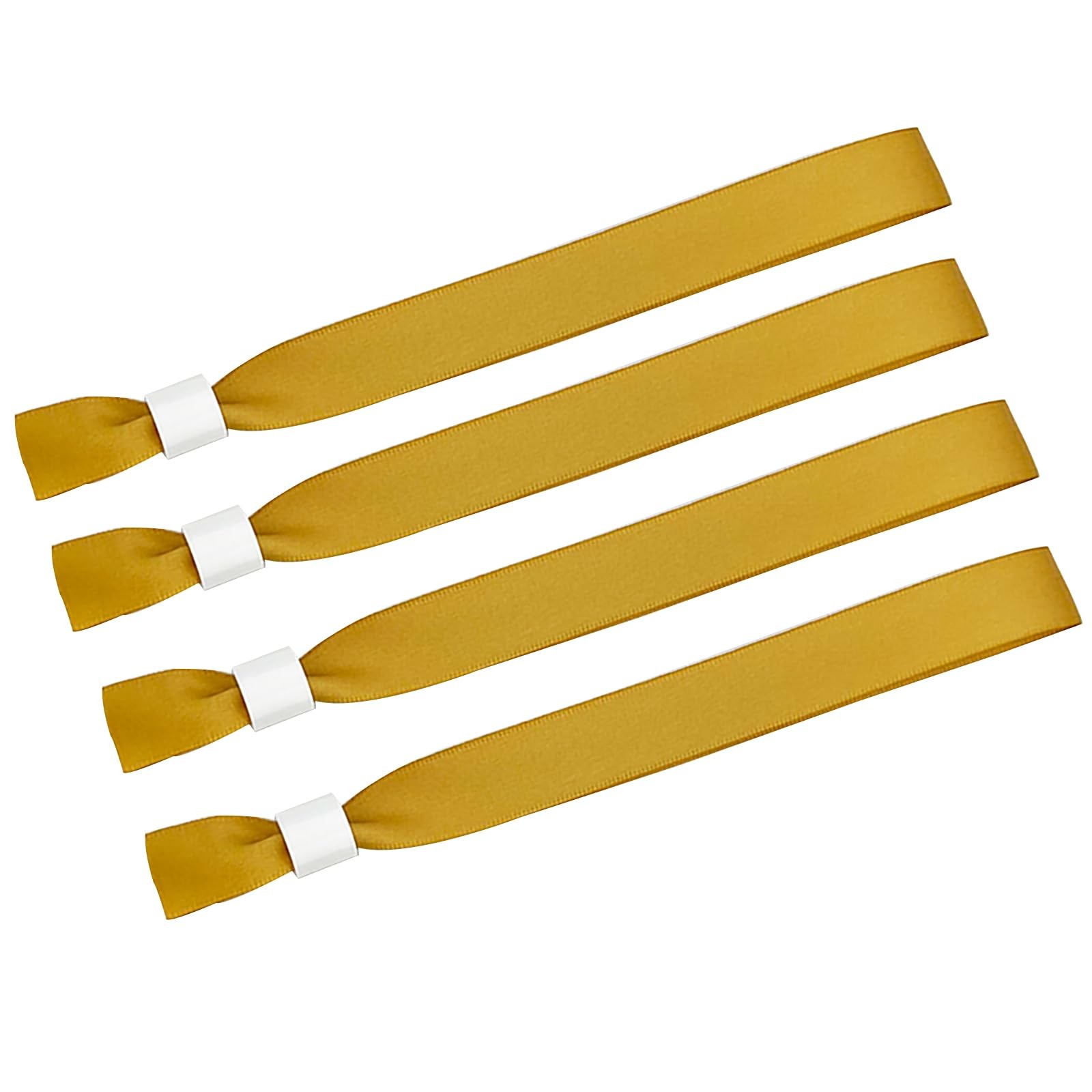 100 PCS Gold Event Wristbands Admission Party 13.7×0.59 Inches