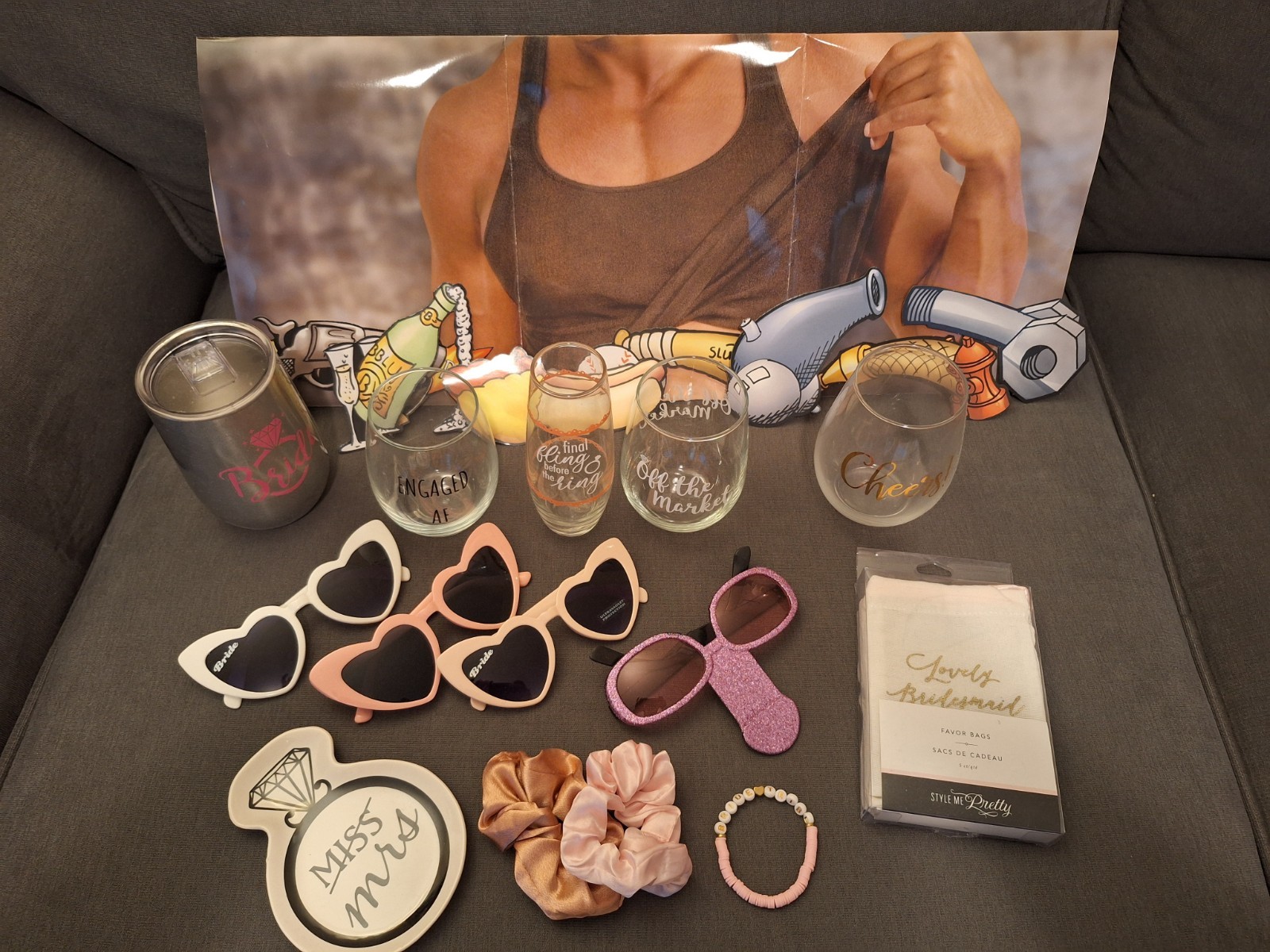 Bachelorette Party Assorted Items Box