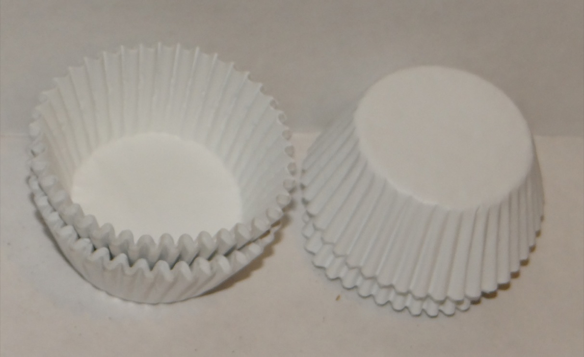 #5 White Paper Candy Cups 1000 Pack Candy Making Supplies CP-4 NEW